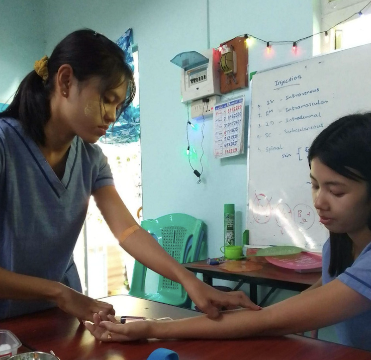 Nursing assistant training